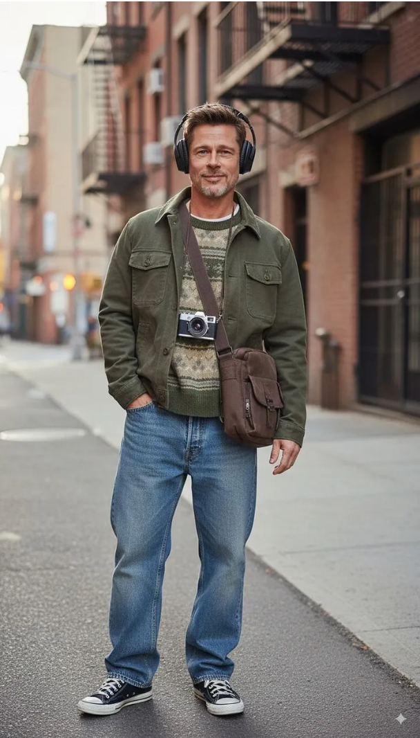 OUTFIT STYLING (OOTD) transformation - final result after AI processing