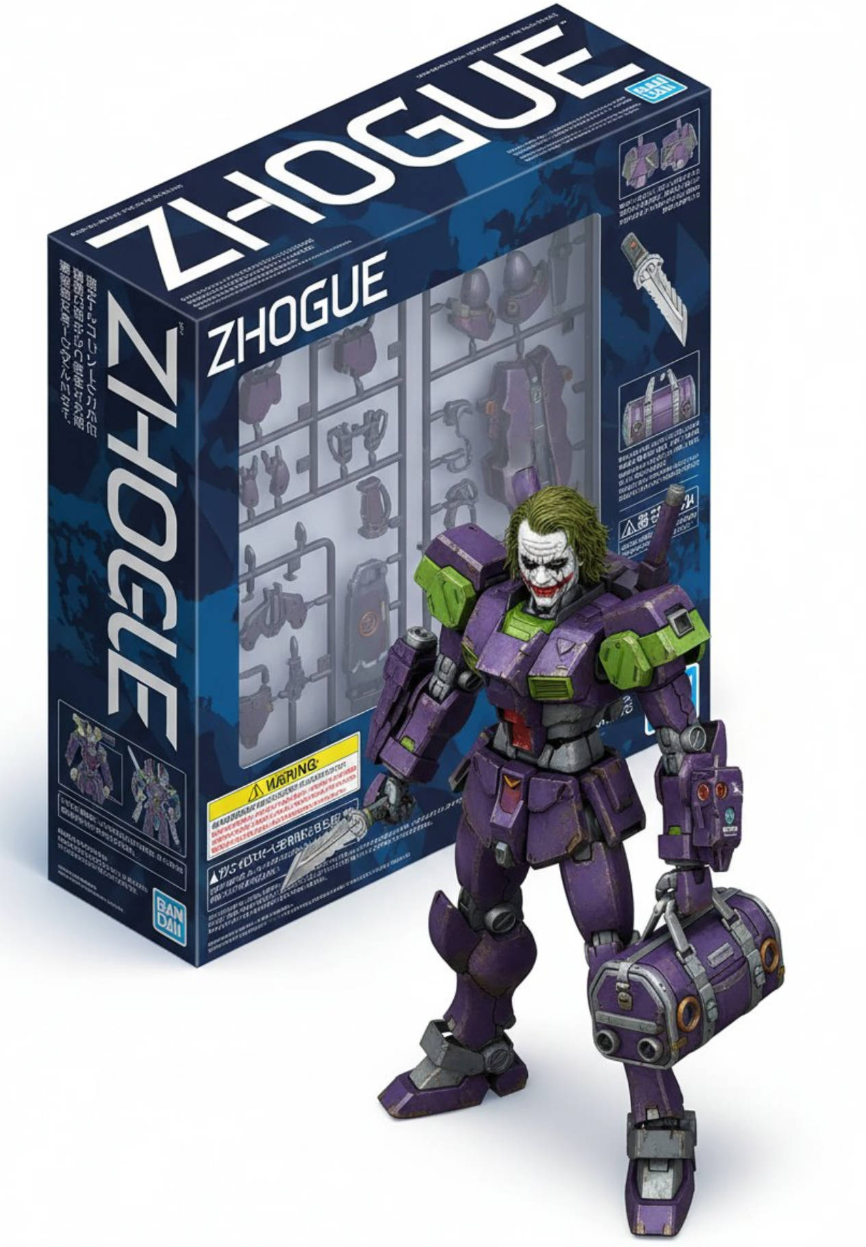 CHARACTER TO ACTION FIGURE transformation - final result after AI processing